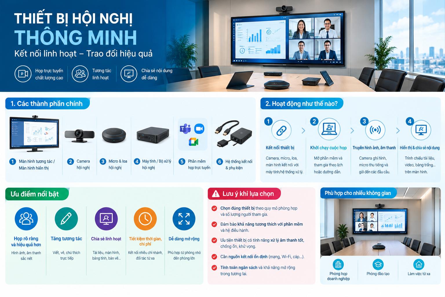 THIẾT BỊ HỘI NGHỊ THÔNG MINH
